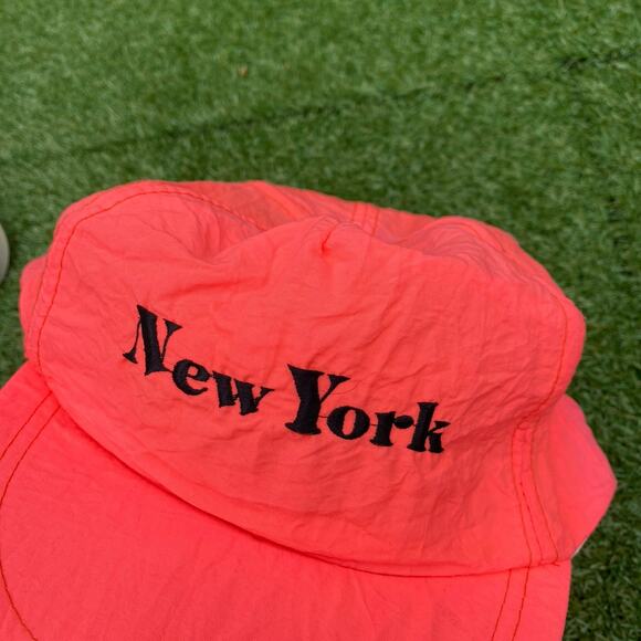 New York 1990's Neon Vintage Snapback Hat - Picture 2 of 4